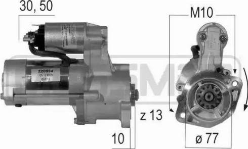 Messmer 220594 - Стартер mashina-shop.ru