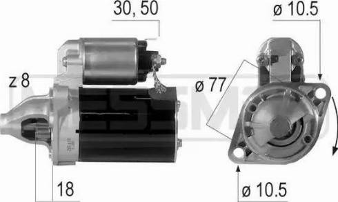 Messmer 220595 - Стартер mashina-shop.ru