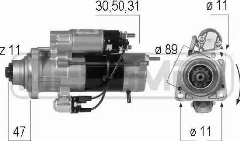 Messmer 220560 - Стартер mashina-shop.ru