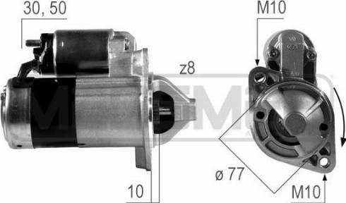 Messmer 220503A - Стартер mashina-shop.ru