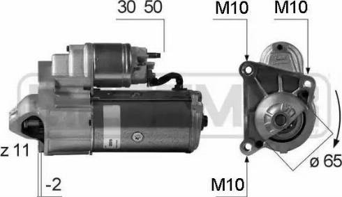 Messmer 220515 - Стартер mashina-shop.ru