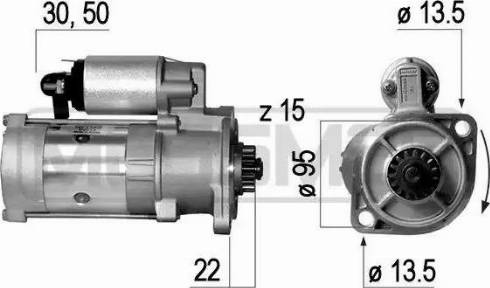 Messmer 220578 - Стартер mashina-shop.ru