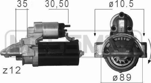 Messmer 220680A - Стартер mashina-shop.ru