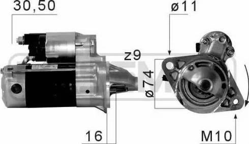 Messmer 220675 - Стартер mashina-shop.ru