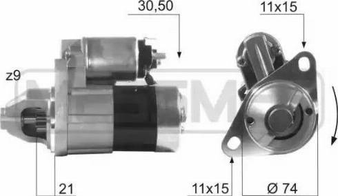 Messmer 220090 - Стартер mashina-shop.ru