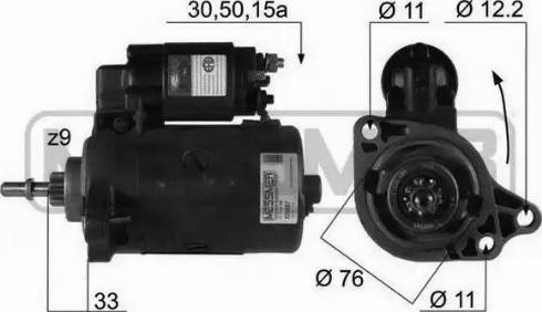 Messmer 220097 - Стартер mashina-shop.ru