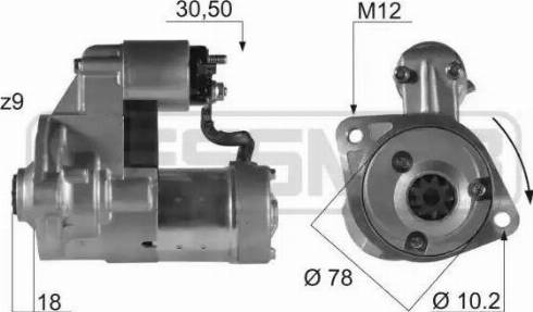 Messmer 220048 - Стартер mashina-shop.ru