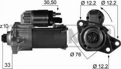 Messmer 220056 - Стартер mashina-shop.ru