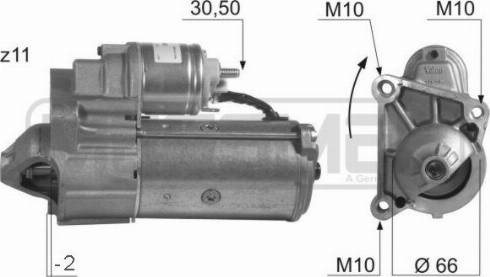 Messmer 220021R - Стартер mashina-shop.ru