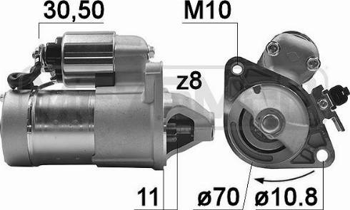 Messmer 220197A - Стартер mashina-shop.ru