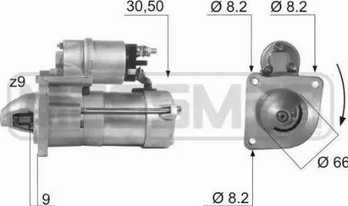 Messmer 220151 - Стартер mashina-shop.ru