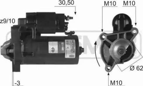 Messmer 220163 - Стартер mashina-shop.ru