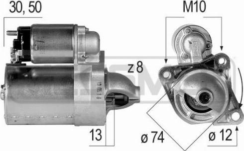 Messmer 220118A - Стартер mashina-shop.ru