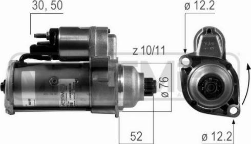 Messmer 220180R - Стартер mashina-shop.ru