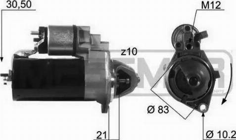 Messmer 220132 - Стартер mashina-shop.ru