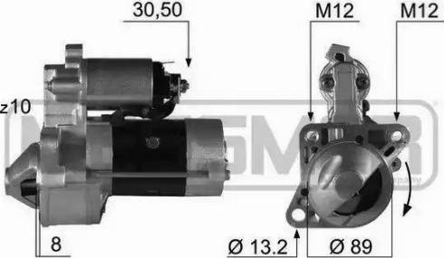 Messmer 220342 - Стартер mashina-shop.ru