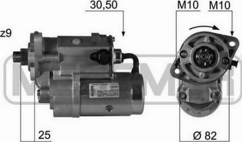 Messmer 220351A - Стартер mashina-shop.ru