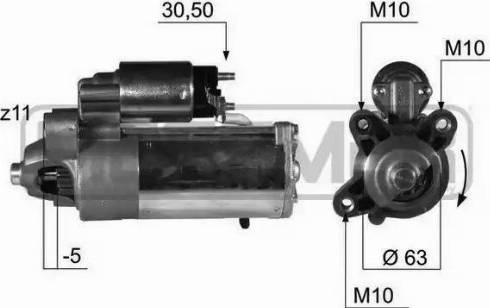 Messmer 220375 - Стартер mashina-shop.ru