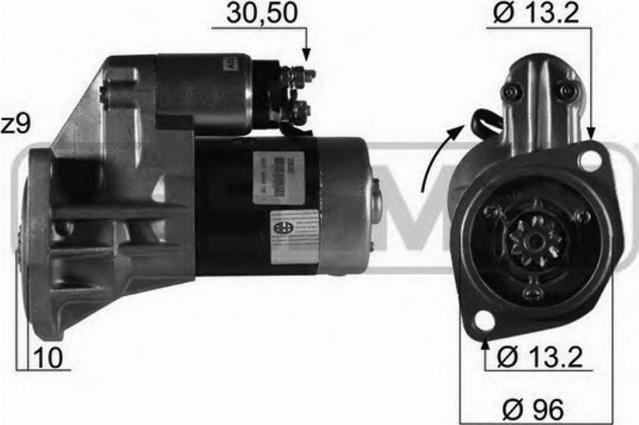 Messmer 220202 - Стартер mashina-shop.ru