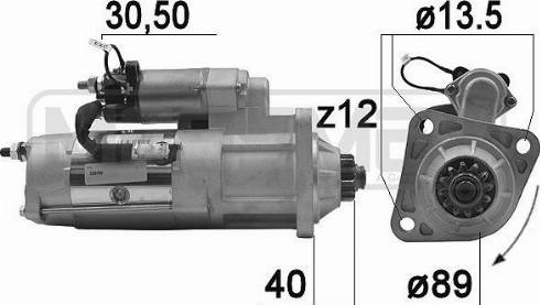 Messmer 220793 - Стартер mashina-shop.ru