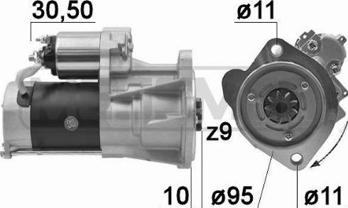 Messmer 220713A - Стартер mashina-shop.ru