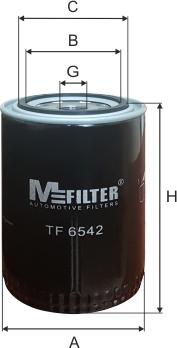 Mfilter TF 6542 - Масляный фильтр mashina-shop.ru