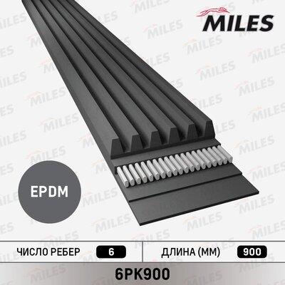 Miles 6PK900 - Поликлиновой ремень mashina-shop.ru