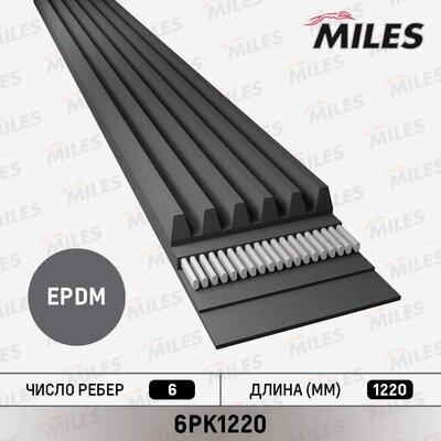 Miles 6PK1220 - Поликлиновой ремень mashina-shop.ru