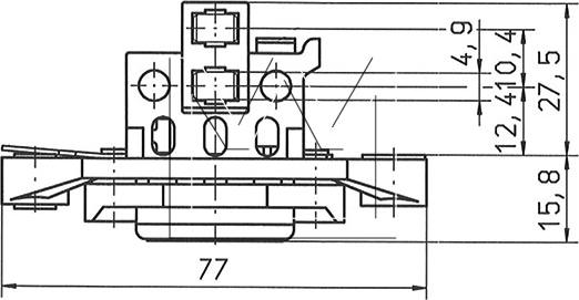 Monark 082 966 030 - Регулятор напряжения, генератор mashina-shop.ru