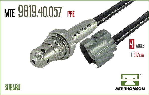 MTE-Thomson 9819.40.057 - Лямбда-зонд, датчик кислорода mashina-shop.ru