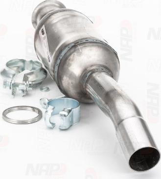 NAP carPARTS CAK10707 - Катализатор mashina-shop.ru