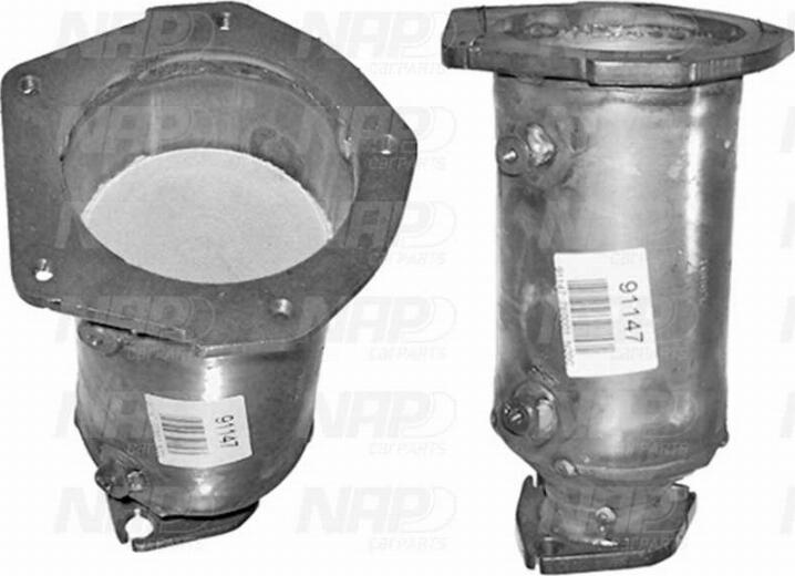 NAP carPARTS CAK11088 - Катализатор mashina-shop.ru