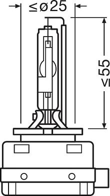 Osram 66340-1SCB - Лампа накаливания, фара дальнего света mashina-shop.ru