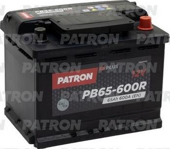 Patron PB65-600R - Стартерная аккумуляторная батарея, АКБ mashina-shop.ru