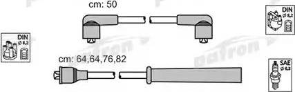 Patron PSCI1016 - Комплект проводов зажигания mashina-shop.ru