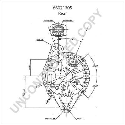 Prestolite Electric 66021305 - Генератор mashina-shop.ru