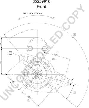 Prestolite Electric 35259910 - Стартер mashina-shop.ru