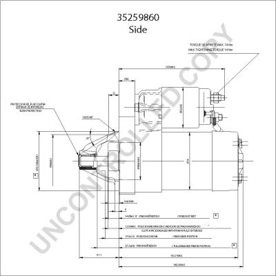 Prestolite Electric 35259860 - Стартер mashina-shop.ru