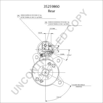 Prestolite Electric 35259860 - Стартер mashina-shop.ru