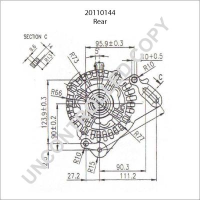 Prestolite Electric 20110144 - Генератор mashina-shop.ru