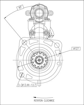 Prestolite Electric M90R3539SE - Стартер mashina-shop.ru