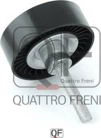 Quattro Freni QF00100240 - Направляющий ролик, зубчатый ремень ГРМ mashina-shop.ru