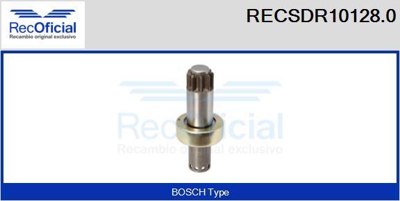 RECOFICIAL RECSDR10128.0 - Ведущая шестерня, бендикс, стартер mashina-shop.ru