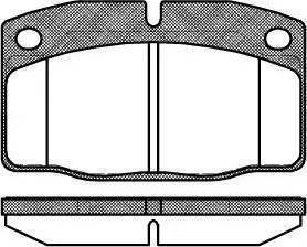 Sangsin Brake SP1258 - Тормозные колодки, дисковые, комплект mashina-shop.ru