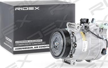 RIDEX 447K0225 - Компрессор кондиционера mashina-shop.ru