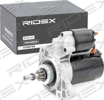 RIDEX 2S0043 - Стартер mashina-shop.ru