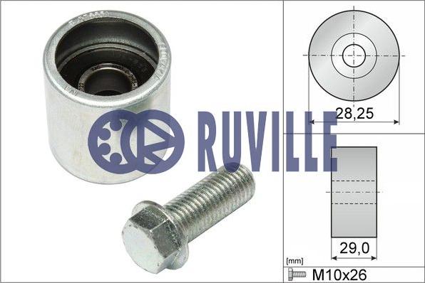 Ruville 56383 - Водяной насос mashina-shop.ru