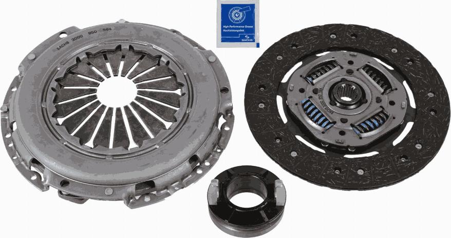 SACHS 3000 950 564 - Комплект сцепления mashina-shop.ru