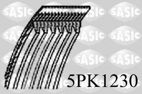 Sasic 5PK1230 - Поликлиновой ремень mashina-shop.ru