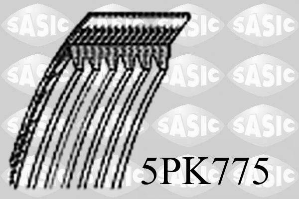 Sasic 5PK775 - Поликлиновой ремень mashina-shop.ru